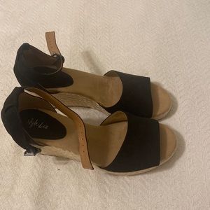 Seleeney Wedge Espadrille Sandals